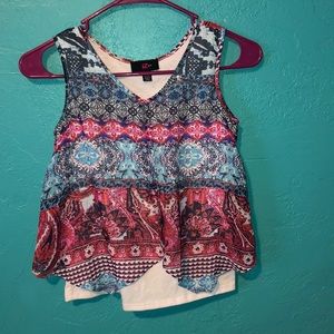 Girls shirt and matching skirt